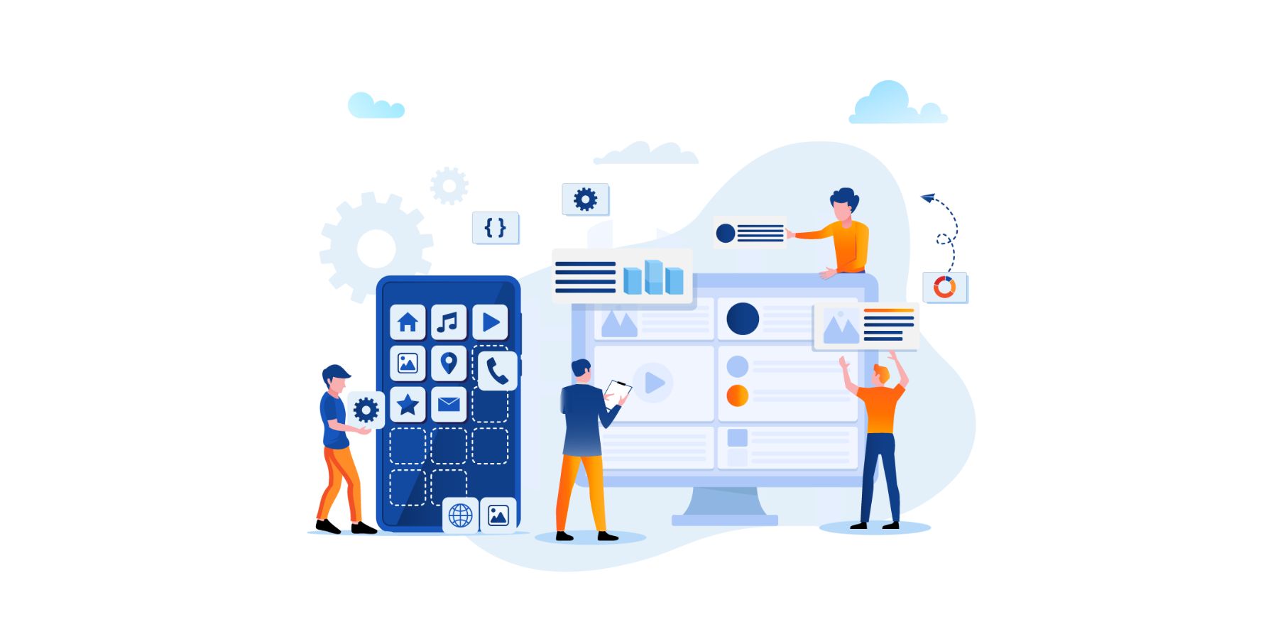 web development various industries