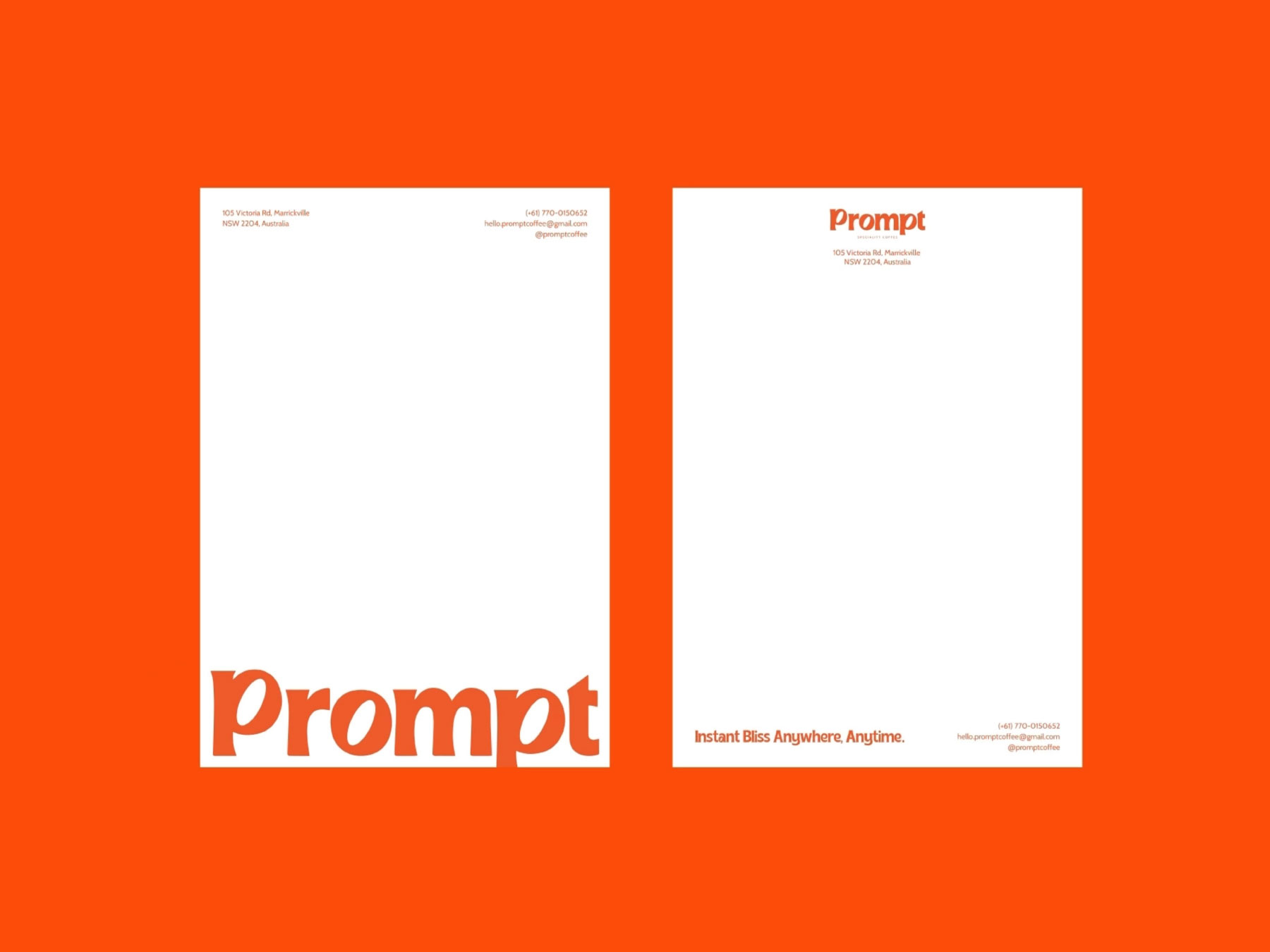 PROMPT COFFEE