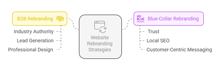 website rebranding strategy