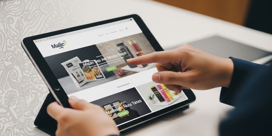 Web Design in Product Branding Design