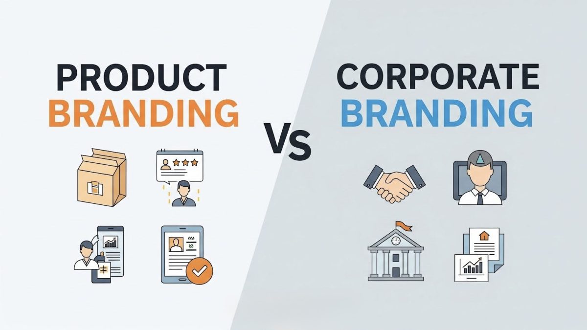 product vs corporate branding