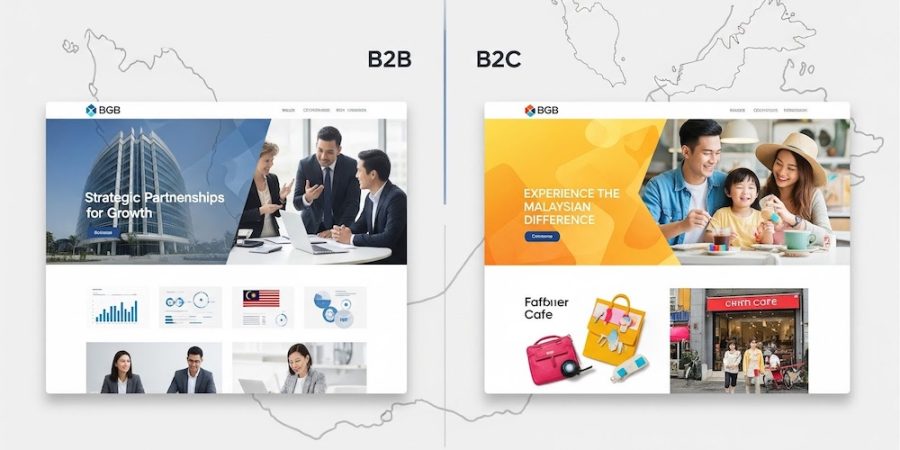 B2B vs. B2C Website Branding- Why Malaysian Companies Need Different Strategies