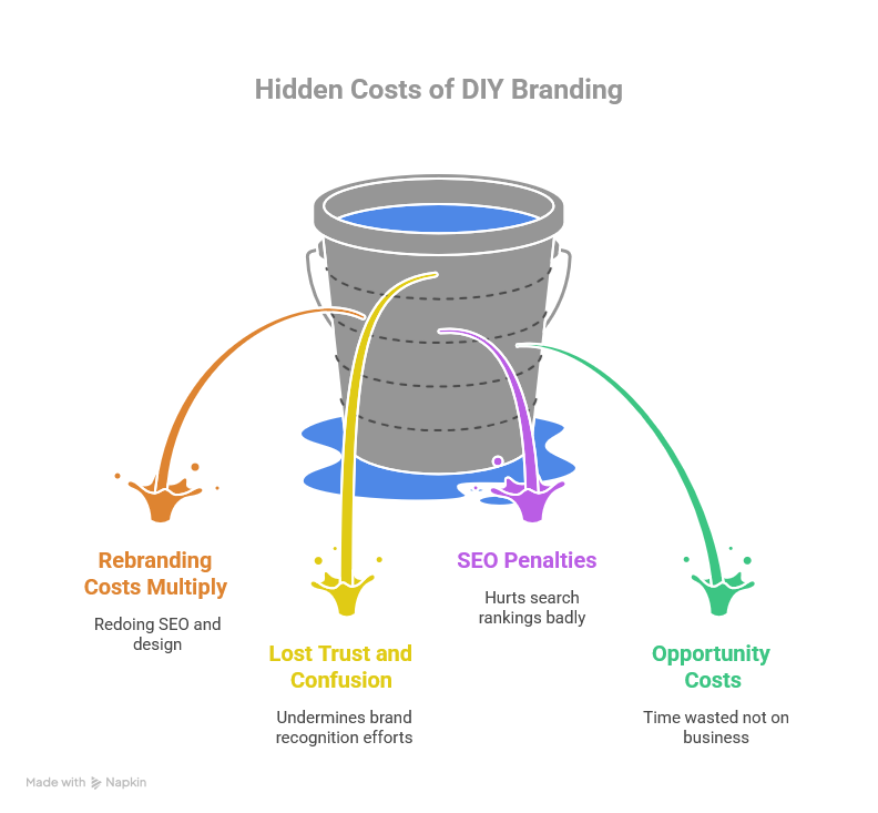 hidden cost of DIY branding