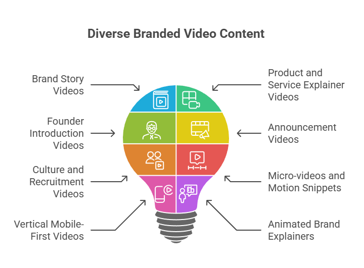 Diverse branded video content
