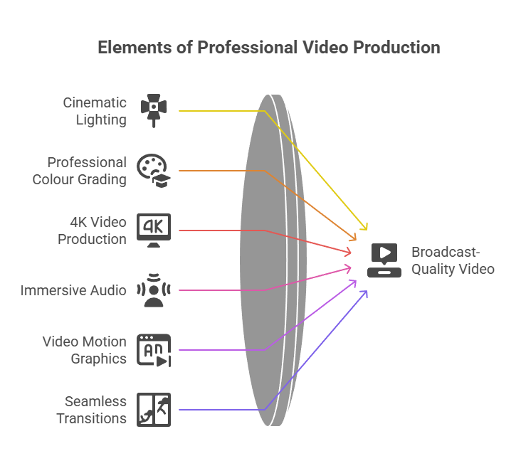 Key elements of professional video production
