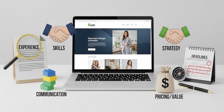 criterias to choose shopify web design agency