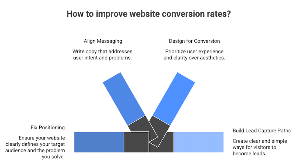 How to improve website conversion rates