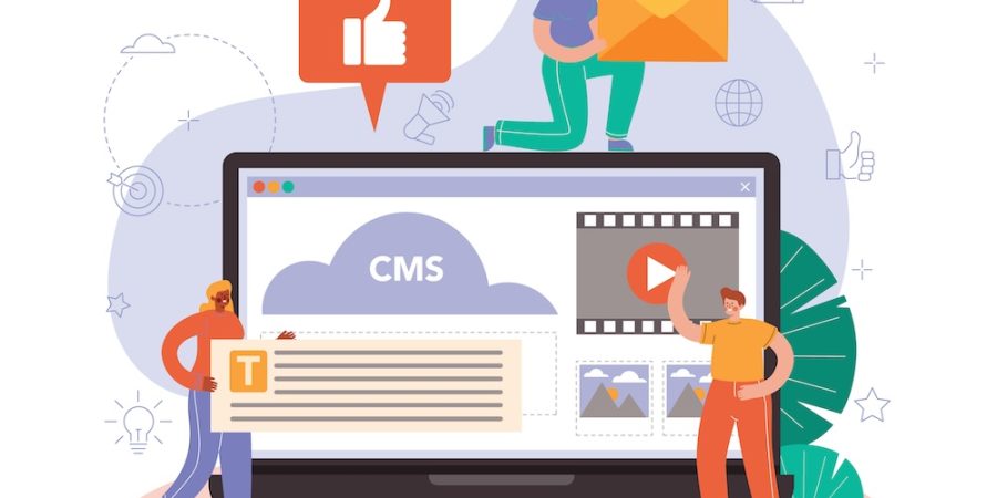 CMS in web design