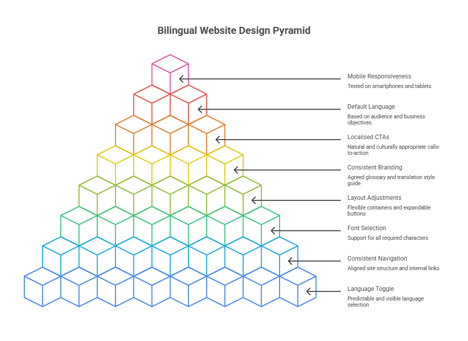 Bilingual Website Design Considerations