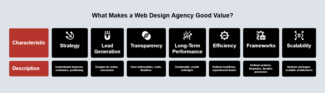 What Makes a Web Design Agency Good Value?